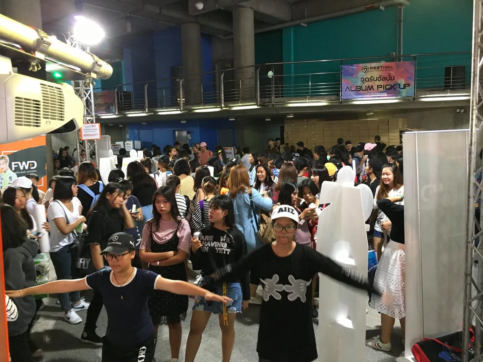 เกมที่ออกแบบเฉพาะสำหรับบูธ FWD Thailand
