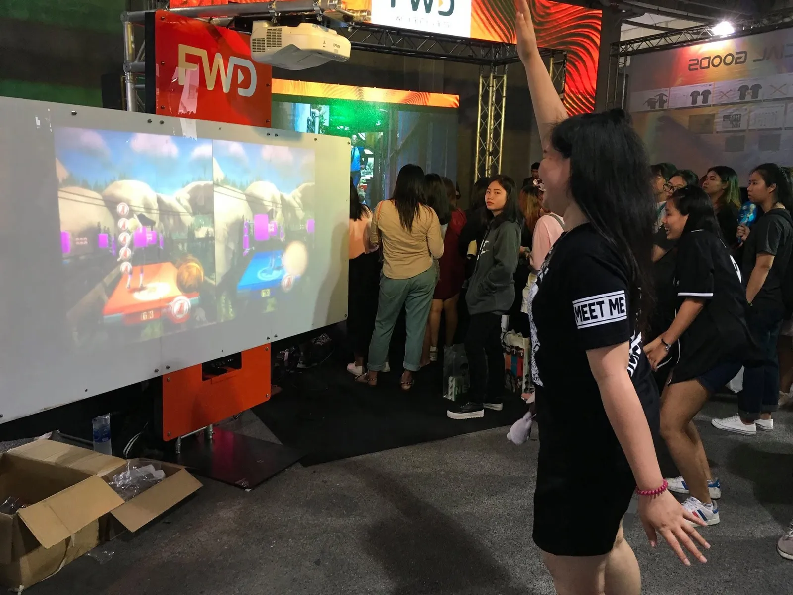 เกมที่ออกแบบเฉพาะสำหรับบูธ FWD Thailand ภาพที่ 2