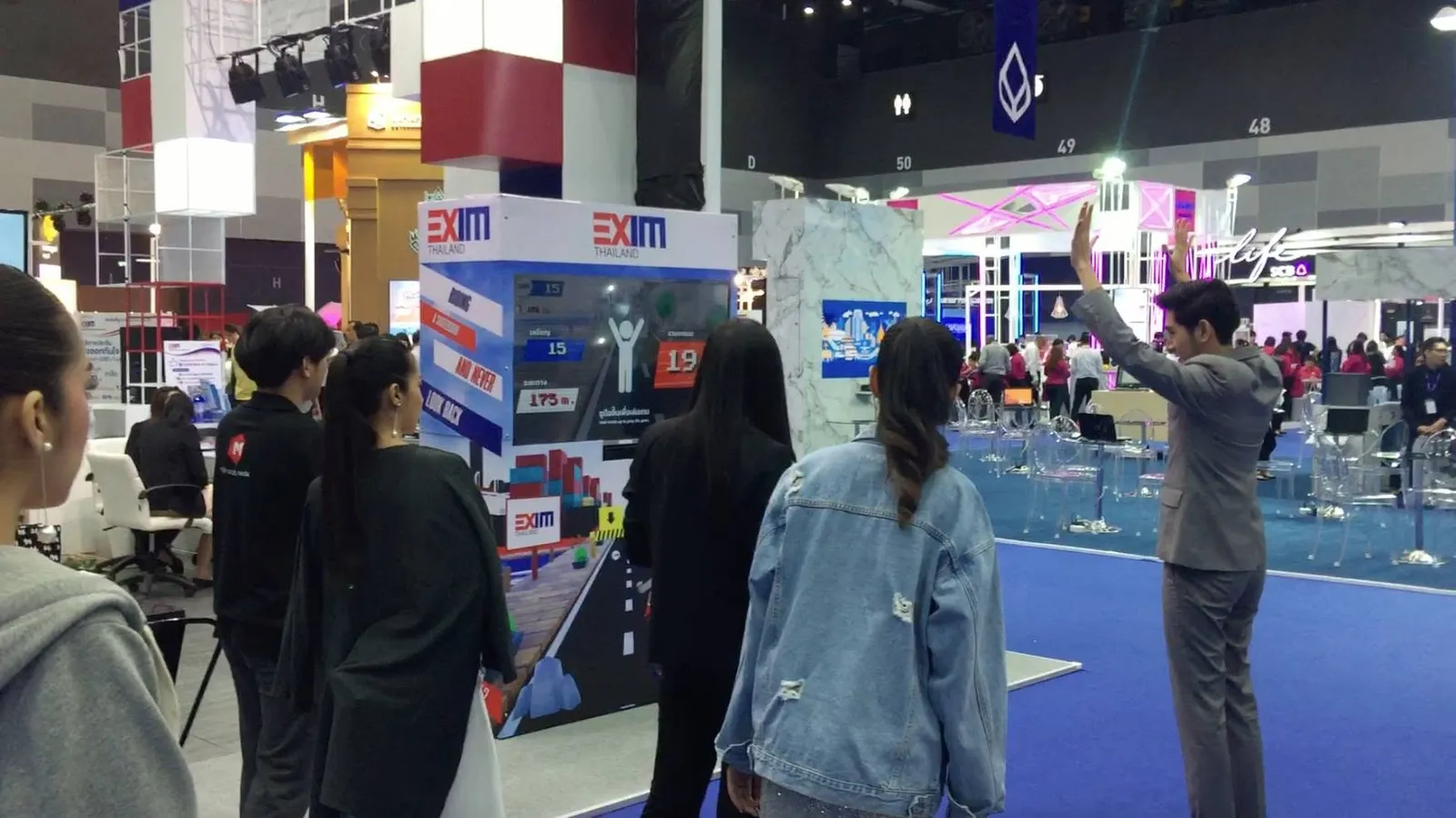 เกมอินเทอร์แอคทีฟบูธ EXIM Bank งาน Money Expo 4.0 ที่ไบเทค ภาพที่ 7