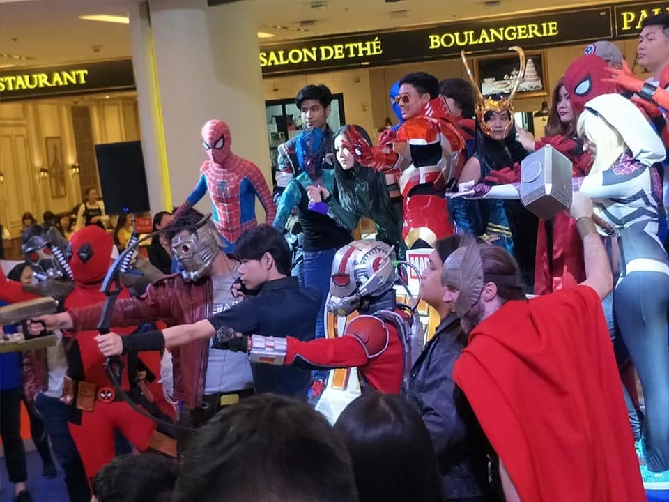 เกมบูธ The Marvel Experience Thailand งาน Avengers: Infinity War