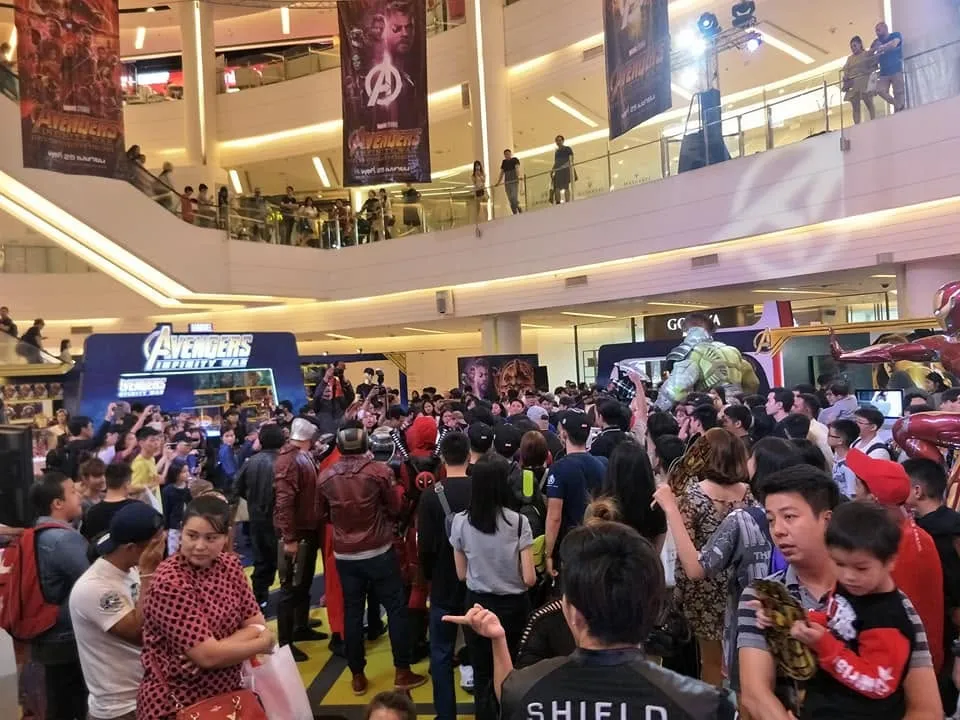 เกมบูธ The Marvel Experience Thailand งาน Avengers: Infinity War ภาพที่ 3