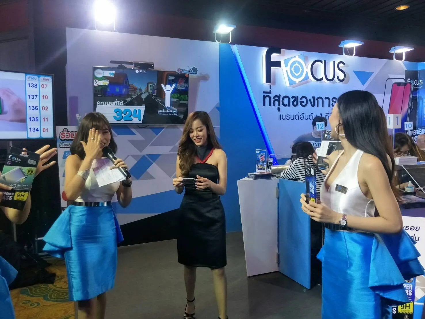 เกมอินเทอร์แอคทีฟบูธ Focus งาน Thailand Mobile Expo (พ.ค. 2561) ภาพที่ 2