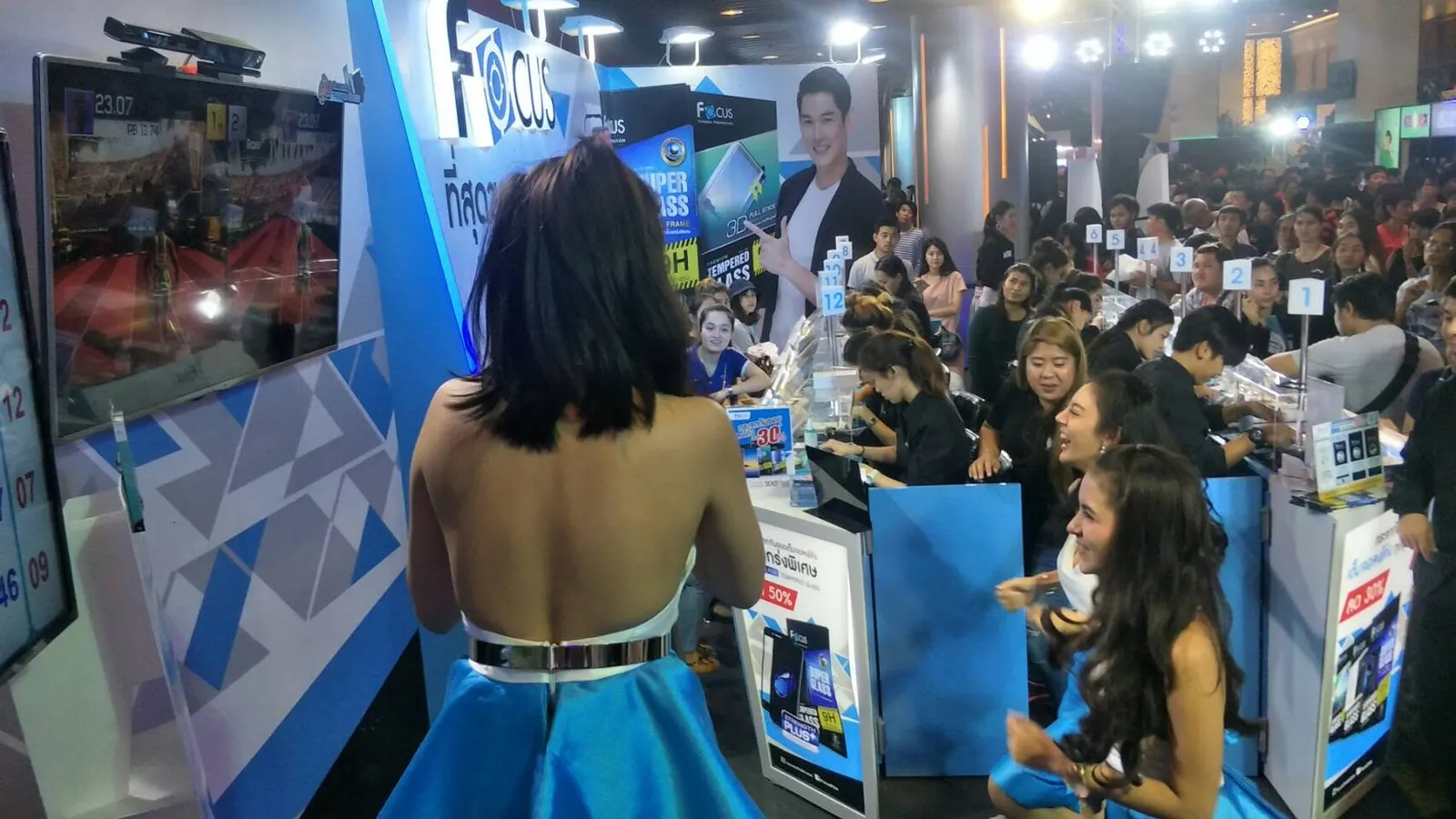 เกมอินเทอร์แอคทีฟบูธ Focus งาน Thailand Mobile Expo (พ.ค. 2561) ภาพที่ 4