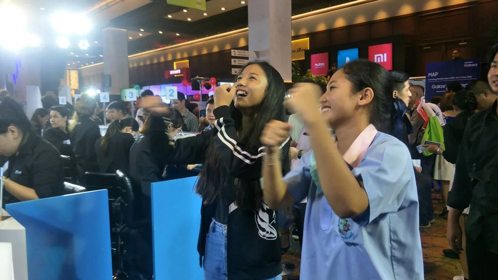 เกมอินเทอร์แอคทีฟบูธ Focus งาน Thailand Mobile Expo (พ.ค. 2561) ภาพที่ 8