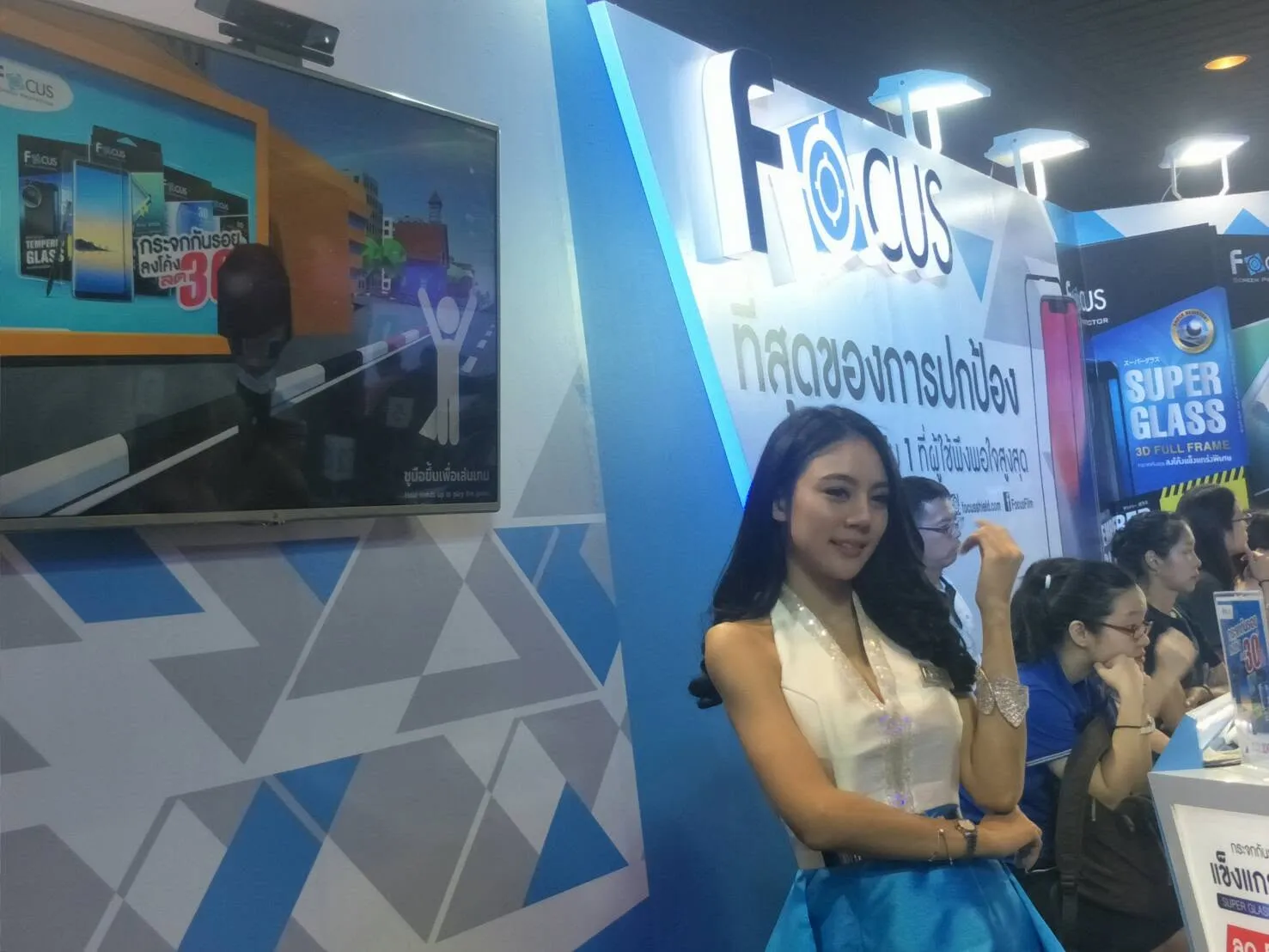 เกมอินเทอร์แอคทีฟบูธ Focus งาน Thailand Mobile Expo (พ.ค. 2561) ภาพที่ 11