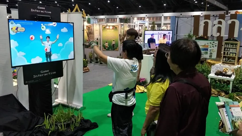 เกมเก็บสมุนไพร บูธกรมการแพทย์แผนไทยฯ งานมหกรรมสมุนไพรแห่งชาติ ครั้งที่ 15 ภาพที่ 8