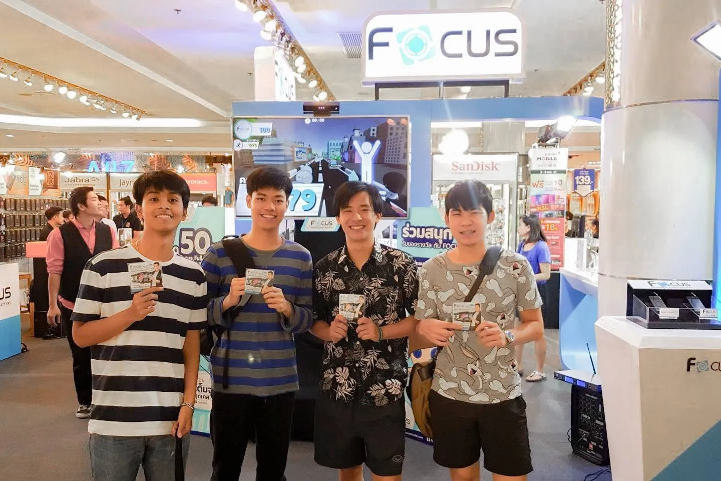 บรรยากาศบูธเกมอินเทอร์แอคทีฟของ Focus (ส.ค. 2561) ภาพที่ 2