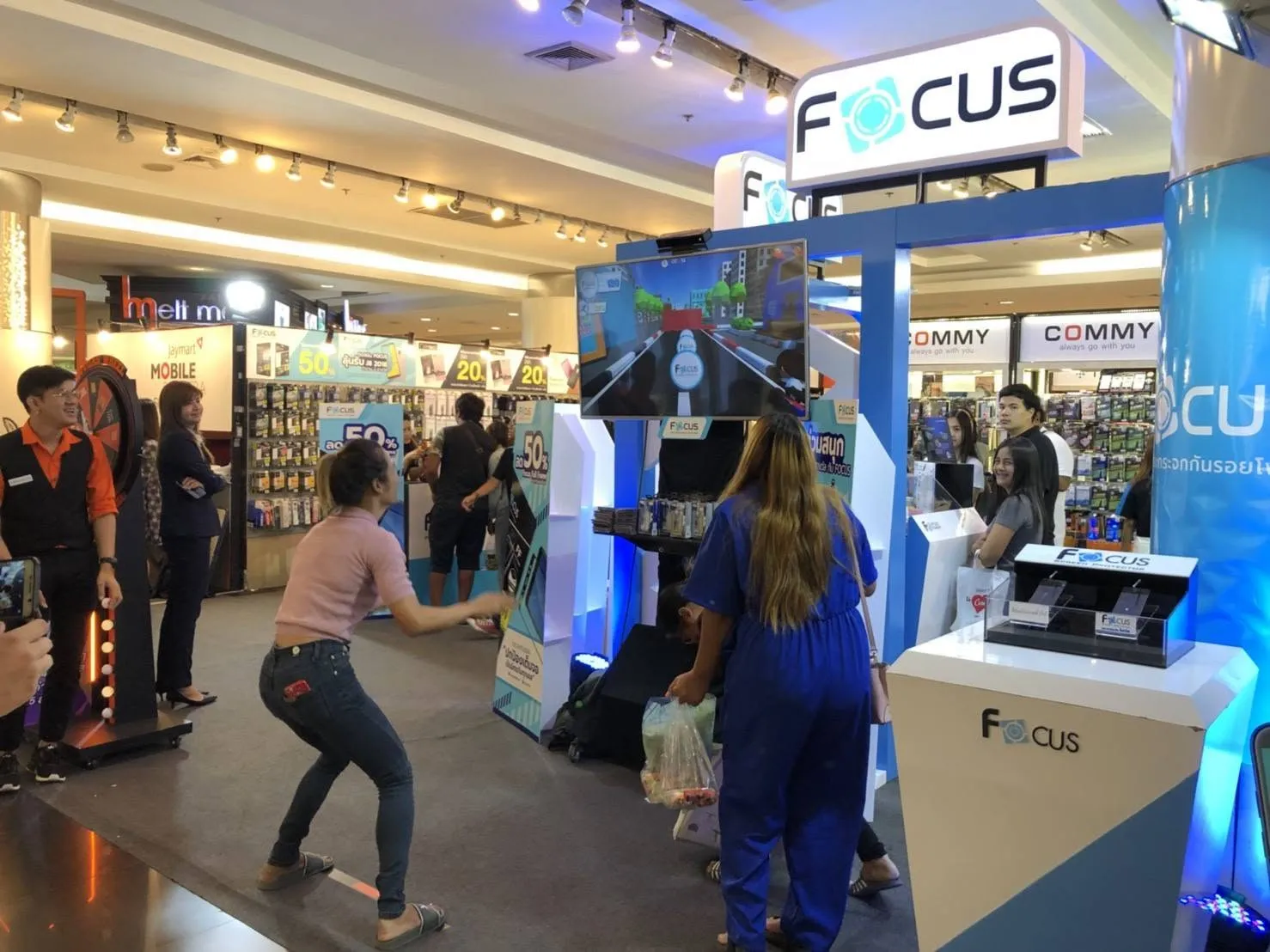 บรรยากาศบูธเกมอินเทอร์แอคทีฟของ Focus (ส.ค. 2561) ภาพที่ 10