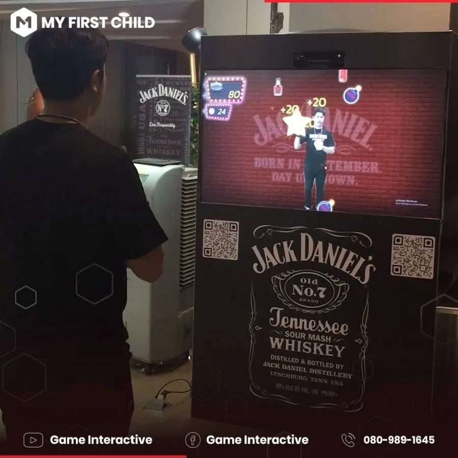 เกมเก็บเครื่องดื่ม Jack Daniel's ที่โรงแรมเบิร์กลีย์ ประตูน้ำ