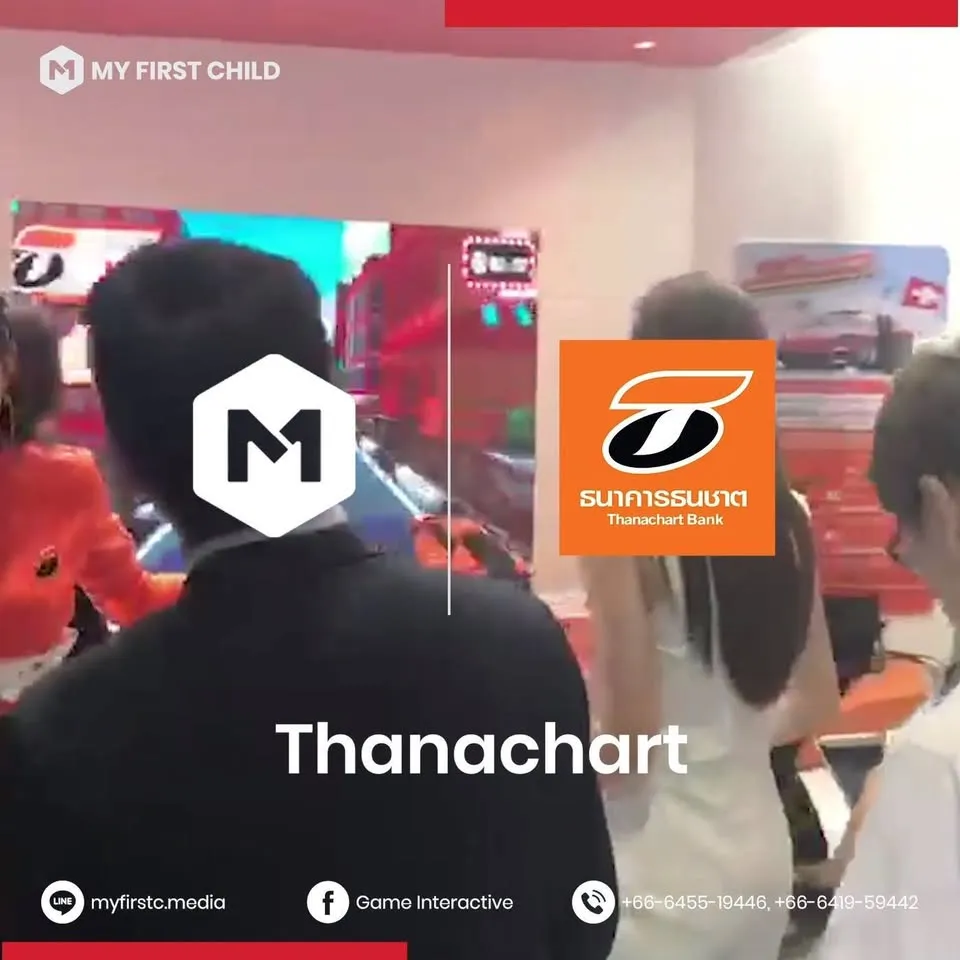 เกมอินเทอร์แอคทีฟบูธธนชาต งาน Motor Expo 2018
