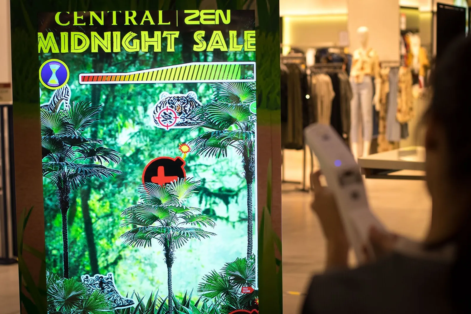 เกมยิงปืนด้วยจอยปืน งาน Central | ZEN Midnight Sale 5 สาขา ภาพที่ 16