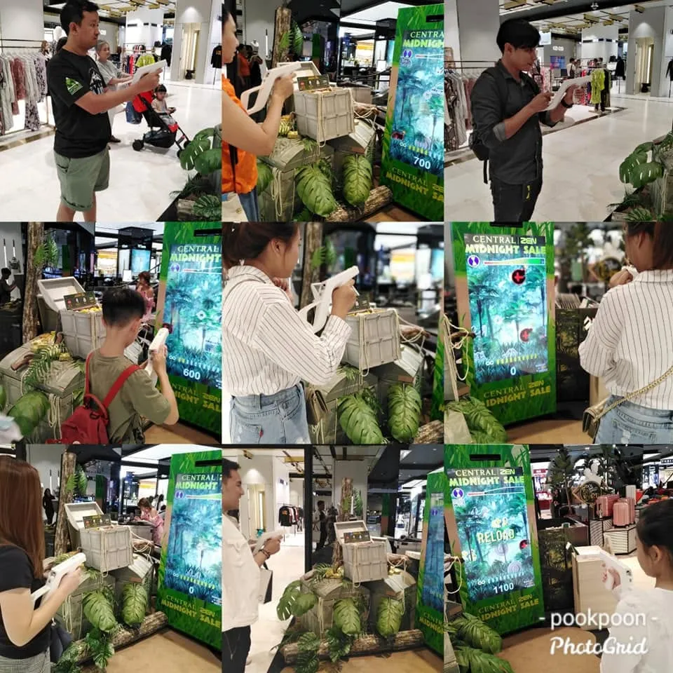 เกมยิงปืนด้วยจอยปืน งาน Central | ZEN Midnight Sale 5 สาขา ภาพที่ 32