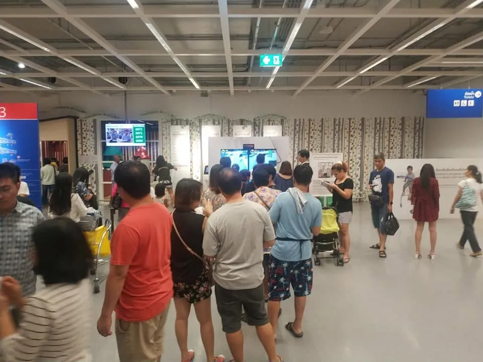 เกมวิ่งเก็บเฟอร์นิเจอร์ เล่นพร้อมกัน 2 คน สำหรับ IKEA บางนาและบางใหญ่ ภาพที่ 4
