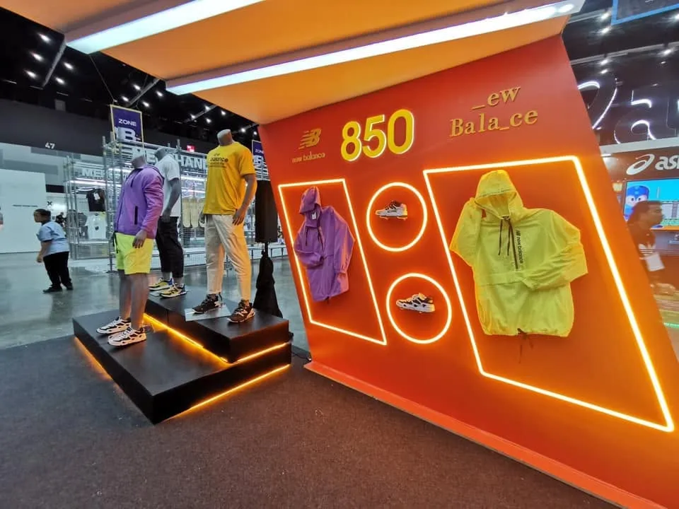 Running Game สำหรับบูธ New Balance งานเปิดตัวคอลเลกชันที่ไบเทค บางนา ภาพที่ 5