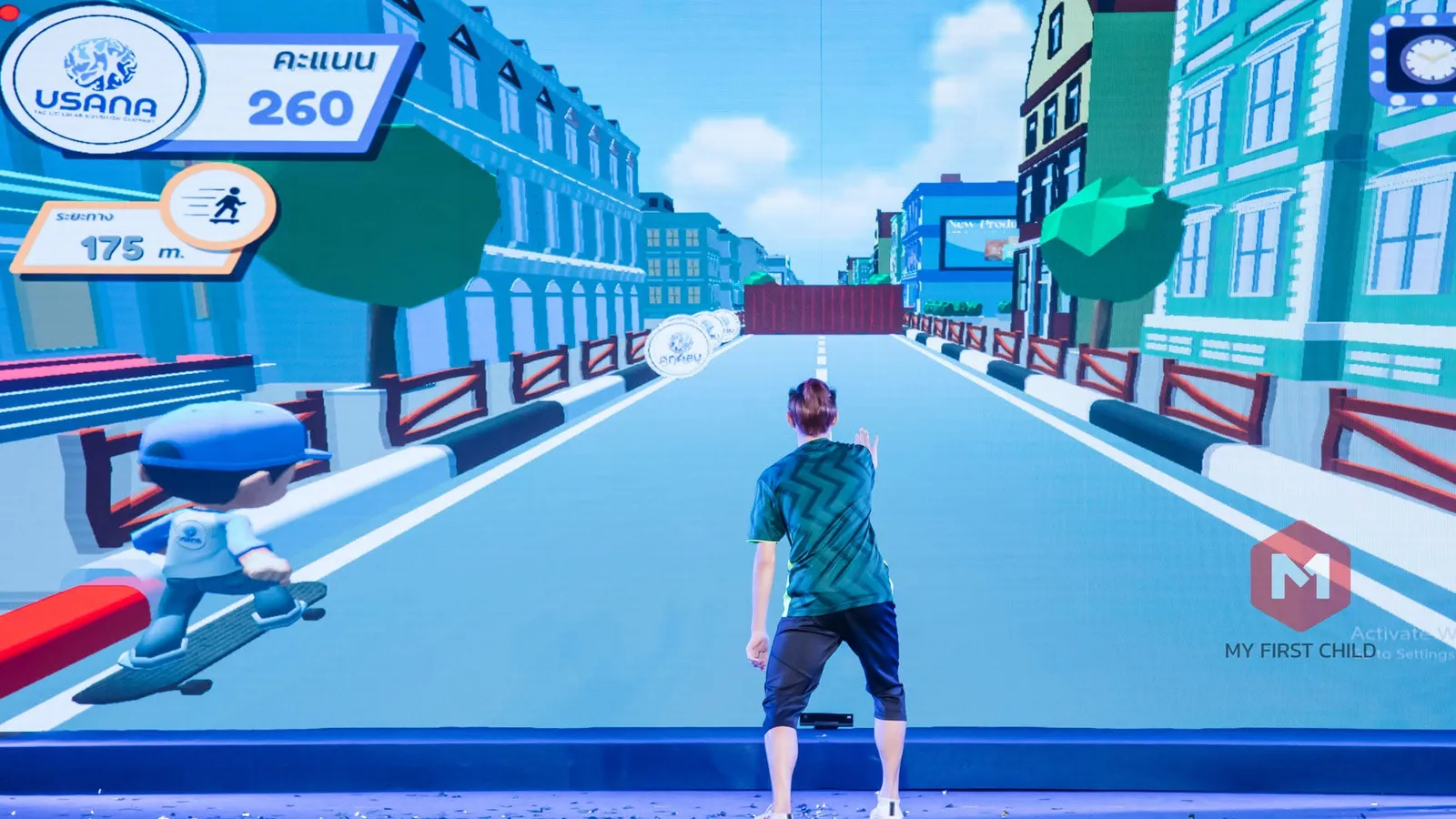 เกมอินเทอร์แอคทีฟในงานฉลองครบรอบ 10 ปี ยูซานา (USANA) ภาพที่ 6